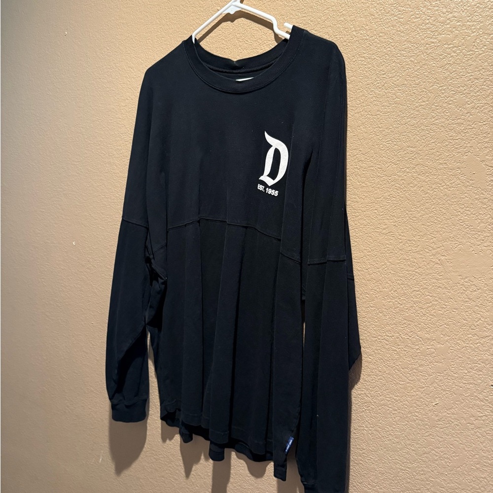Disney Black Long Spirit Sleeve Shirt